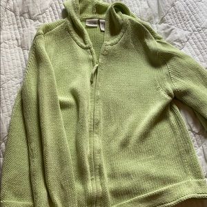 lime green hoodie